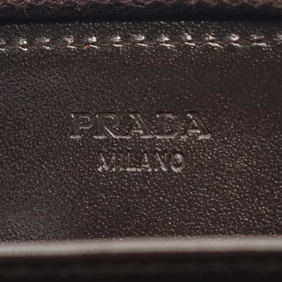 Prada leather Vitello brown coin - Picture 4 of 7